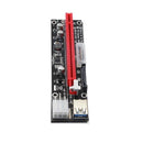 Newest Version • PCI-e Riser 1X To 16X Powered riser • Ethereum Mining ETH • USB 3.0 •  Molex/6Pin/Sata •  60CM • HIGH STABILITY • - UK Mining
