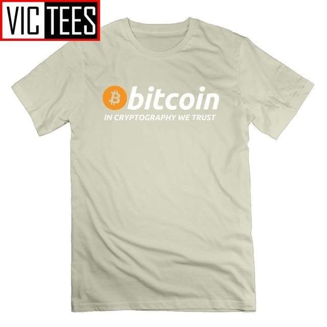 Bitcoin in Cryptography We Trust T Shirt • Men's - UK Mining