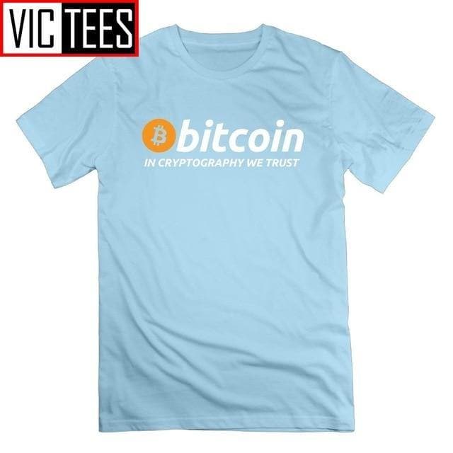 Bitcoin in Cryptography We Trust T Shirt • Men's - UK Mining