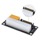 ATX 24Pin to 4Pin Molex/SATA Power Supply Sync Starter Card Dual PSU Adapter - UK Mining