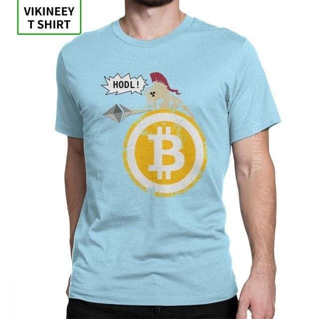 Bitcoin HODL Your Cryptos T Shirt • Men's - UK Mining