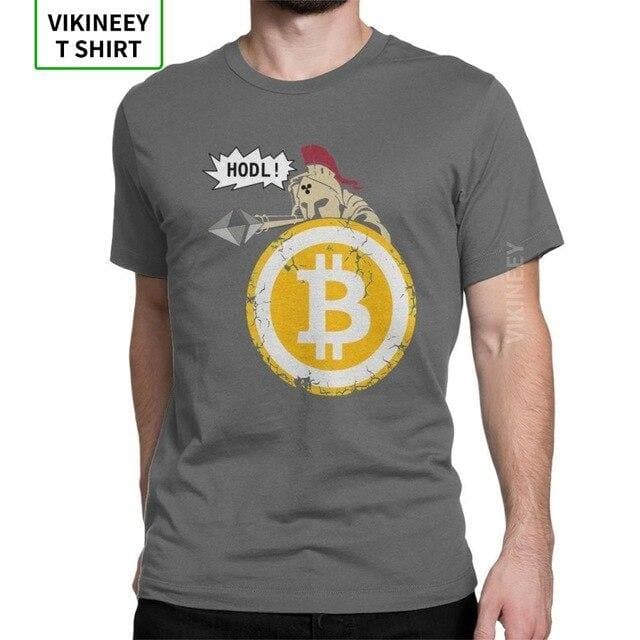 Bitcoin HODL Your Cryptos T Shirt • Men's - UK Mining