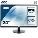 LCD Monitors AOC M2470swda2 FHD MVA 24'' • VGA+DVI • Speakers - UK Mining