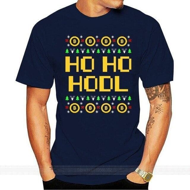 Ho Hodl Christmas T Shirt • Men's - UK Mining